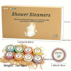 Shower Steamers  - 8 Pack Shower Bombs Gifts For Her With Essential Oil For Home SPA, Self-Care &amp; Relaxation Valentine's Birthday Day Gifts For Men &amp; Women Who Have Everything, For Halloween Gift, For Christmas Gift