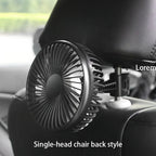 Stay Cool This Summer: Get the Multi-Functional Car Mini Double-Headed Fan!