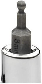 SK Hand Tools 19752 8-Piece 3/8-Inch Drive Metric Ball Hex Bit Socket Set