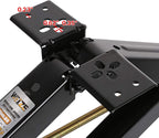 WEIZE RV Trailer Camper Stabilizer Leveling Scissor Jacks with Handle 24" 7500lbs Set of 4
