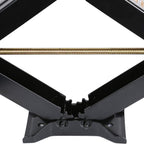 WEIZE RV Trailer Camper Stabilizer Leveling Scissor Jacks with Handle 24" 7500lbs Set of 4