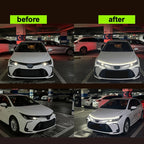 Upgrade Your Vehicle with a Universal 12V, 10W Start-Scan Car LED Hood Light Dynamic Daytime Running Light!