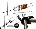 Grill Heavy Duty Rotisserie Grill for Home + Portable for Outdoors Electric