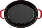 Staub Cast Iron 5.75-qt Coq au Vin Cocotte - Cherry, Made in France