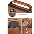 Crossbody Bag Women's Shoulder Bag  Leather Vertical Hand Business Women's Casual Leather Bag Satchel Bag For Women