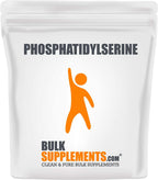 BulkSupplements.com Phosphatidylserine Powder - Brain Supplements - Brain Vitamins Memory for Adults - Memory Supplements - Focus Aid (1 Kilogram - 2.2 lbs)