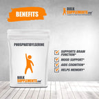 BulkSupplements.com Phosphatidylserine Powder - Brain Supplements - Brain Vitamins Memory for Adults - Memory Supplements - Focus Aid (1 Kilogram - 2.2 lbs)