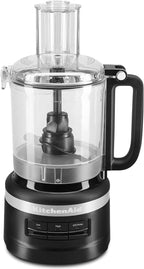 KitchenAid KFP0918BM Food Processor, 9 Cup, Black Matte