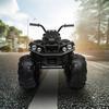Kids Ride ON Toys 12 Volt Car, Battery Powered Quad Ride ON Cars, 4-Wheeler ATV Ride ON Toy w/ 2 Speed, LED Lights, AUX Jack, Radio, Electric Motorcycle for Boys / Girls, 3-8 Years Old, Black, W1846