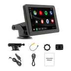 Car Stereo, Portable Wireless 7"Touch Screen For Android Auto Automatic Multimedia Player, Navigation Screen