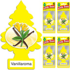 LITTLE TREES Air Fresheners Car Air Freshener. Hanging Tree Provides Long Lasting Scent for Auto or Home. Vanillaroma, 24 Air Fresheners