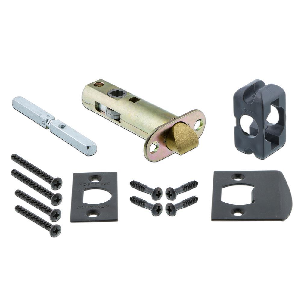 CottaPlate 2-3/4 in. Backset Oil-Rubbed Bronze PassaHall/Closet Waldorf Door Knob