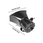 12V Car Alarm Air Horn Tone Sound Car Emergency Siren Car Siren Horn Mic PA Speaker System Emergency Amplifier Hooter 60W 110DB