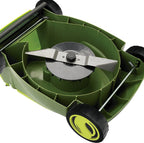 Sun Joe MJ401E-PRO Electric Lawn Mower w/Collapsible Handle, 3-Position Height Control, 10.6-Gallon Bag and Side Discharge Chute, 14"/13 Amp, Green