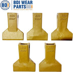 BDI Wear Parts 5 Pack 230F Heavy Flare BDI Tooth Company Bucket Teeth + 23FP Flexpins for Mini Excavator Backhoe Loader