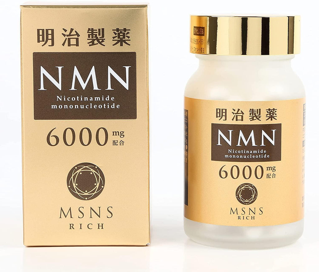 Meiji Pharmaceutical High Purity NMN 6000mg Rich MSNS Made in Japan