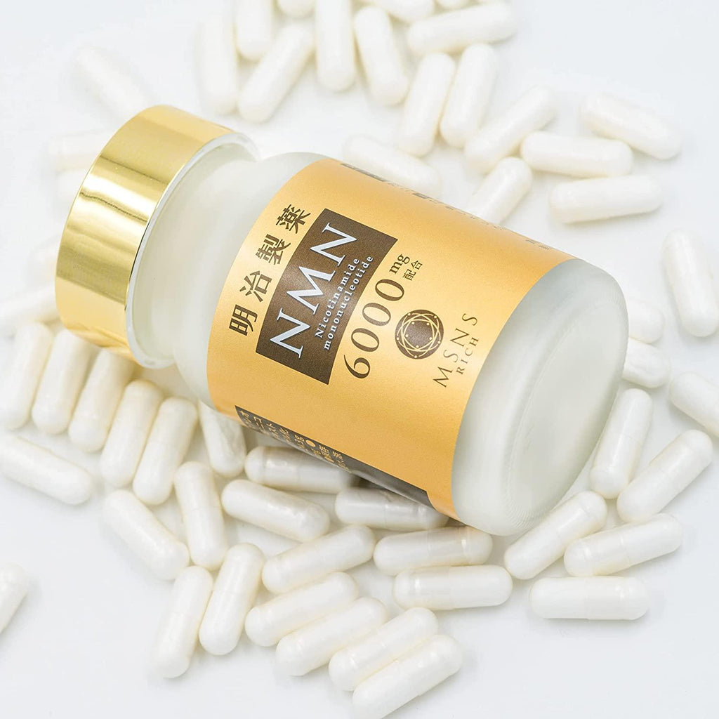 Meiji Pharmaceutical High Purity NMN 6000mg Rich MSNS Made in Japan