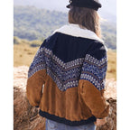 tribal print vintage jacket