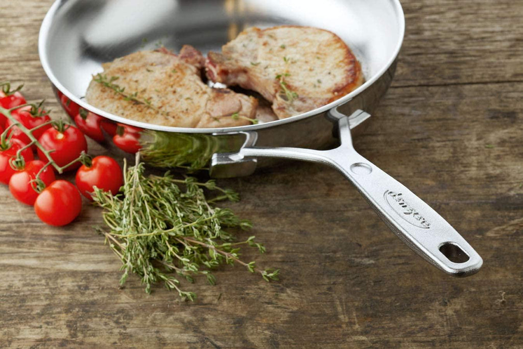 Demeyere Industry 5-Ply 9.5-inch Stainless Steel Fry Pan