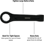 Teng Tools 90mm Box End Ring Type Impact Slogging/Slugging/Flogging Wrench - 903090