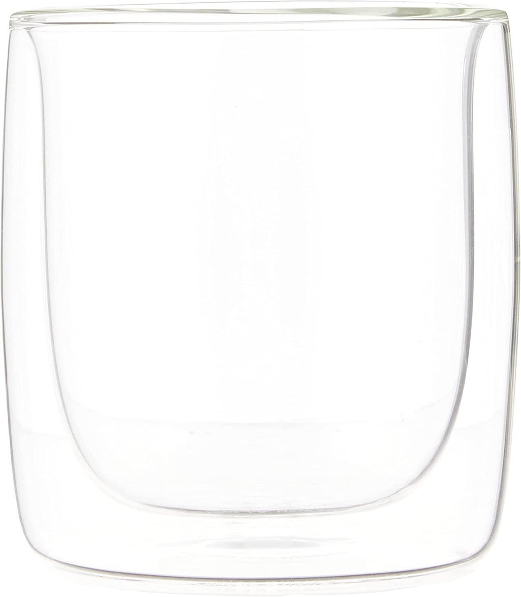 ZWILLING J.A. Henckels Double-Wall Tumbler Glass Set, 9 fl. oz, White