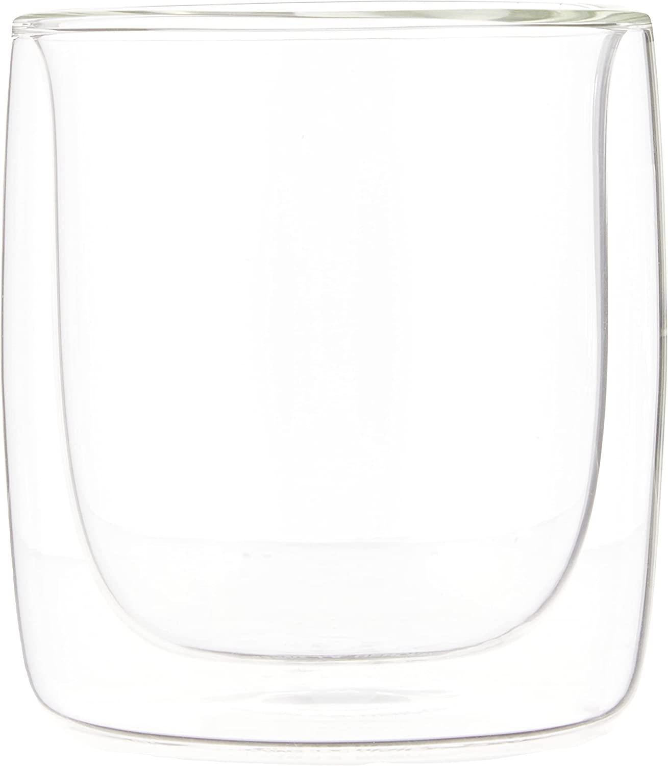ZWILLING J.A. Henckels Double-Wall Tumbler Glass Set, 9 fl. oz, White