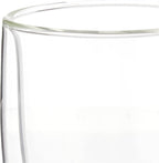 ZWILLING J.A. Henckels Double-Wall Tumbler Glass Set, 9 fl. oz, White