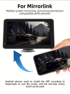 Car Stereo, Portable Wireless 7"Touch Screen For Android Auto Automatic Multimedia Player, Navigation Screen
