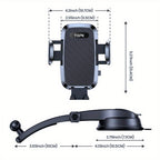 Car Phone Holder Mount , Upgraded HandsStand, Phone Holder For Car Dashboard, Compatible With  Samsung Android