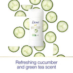 Dove Advanced Care Antiperspirant Deodorant Stick for Women Cool Essentials For 48 Hour Protection And Soft And Comfortable Underarms 2.6 Ounce (Pack of 12)