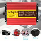 Pure Sine Wave Power Inverter 12V/24V To 110V 60HZ 500W 1000W 1500W 2000W DC To AC VoltaConverter Power Supply
