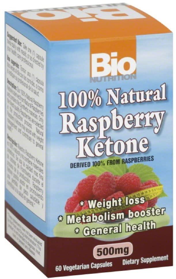 BIO NUTRITION INC, RASPBERRY KEYTONES,500MG, 60 VCAP