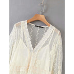 white lace dress