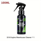 Engine Bay Cleaner Engine Shine Protector And Detailer Decontamination Deep Degreasing Compartment Heavy Oil Dust Car Cleaning Product
