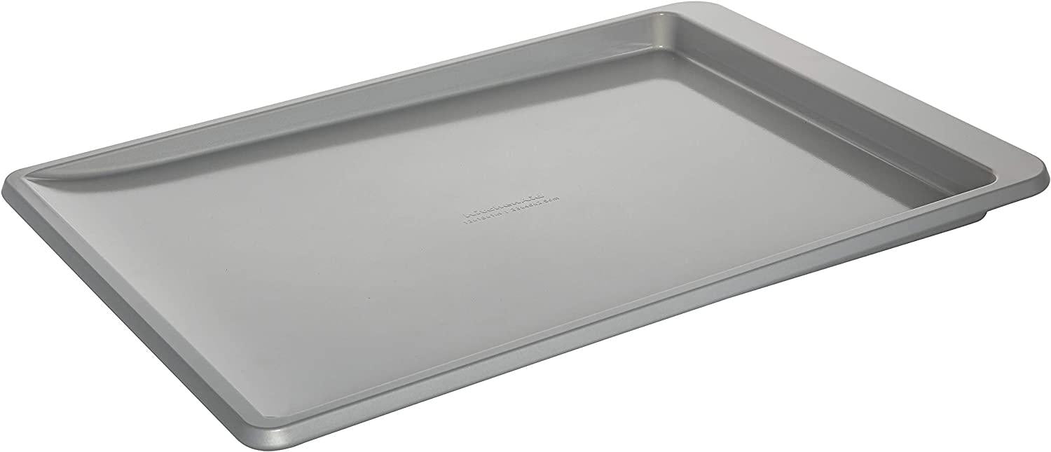 KitchenAid KE955OSNSA Nonstick Cookie Slider, 13x18-Inch, Silver