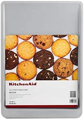 KitchenAid KE955OSNSA Nonstick Cookie Slider, 13x18-Inch, Silver