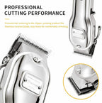 Trimmer Professional Mens BESTBOMG  Of Titanium And Ceramic 4 Combs