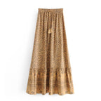 floral printed long skirt