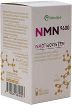 NMN 9600 Advanced Formula β-Nicotinamide Mononucleotide NAD+ Booster,Vitamin B3 Family, 320 mg per Serving - NAD+ Precursor – Help Promote DNA Repair,Boost Energy,Longevity - 60 Capsules