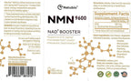 NMN 9600 Advanced Formula β-Nicotinamide Mononucleotide NAD+ Booster,Vitamin B3 Family, 320 mg per Serving - NAD+ Precursor – Help Promote DNA Repair,Boost Energy,Longevity - 60 Capsules