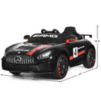Gymax Licensed Kids Ride On Car 12V Electric Mercedes Benz Toy Car with 2.4G Remote Control