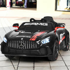 Gymax Licensed Kids Ride On Car 12V Electric Mercedes Benz Toy Car with 2.4G Remote Control