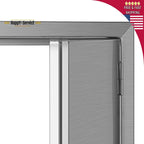 31" OUTDOOR KITCHEN / BBQ ISLAND  STEEL DOUBLE WALLED DOOR USA
