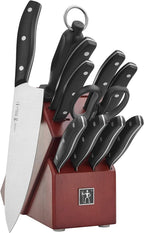 Henckels Definition 12-pc Knife Block Set - Cherry Wood
