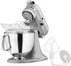 KitchenAid KSM150PSMC Artisan Series 5-Qt. Stand Mixer with Pouring Shield - Metallic Chrome