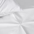 Bedsure White Duvet Cover California King - Pinch Pleated California King Size Duvet Cover with Zipper Closure, Microfiber Pintuck Duvet Cover(White, Cal King)