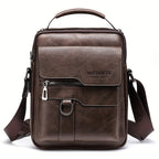Crossbody Bag Women's Shoulder Bag  Leather Vertical Hand Business Women's Casual Leather Bag Satchel Bag For Women
