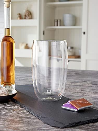 ZWILLING Sorrento 8-pc Double-Wall Glass Latte Cup Set