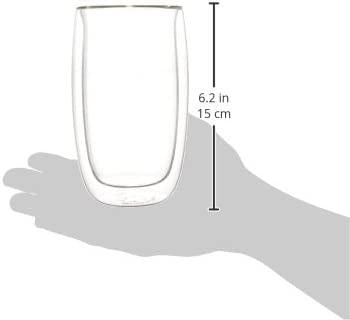 ZWILLING Sorrento 8-pc Double-Wall Glass Latte Cup Set