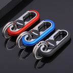 Upgrade Your Style with This High-Grade Metal Alloy Car Key Chain - Perfect for Men's Waist Hanging!